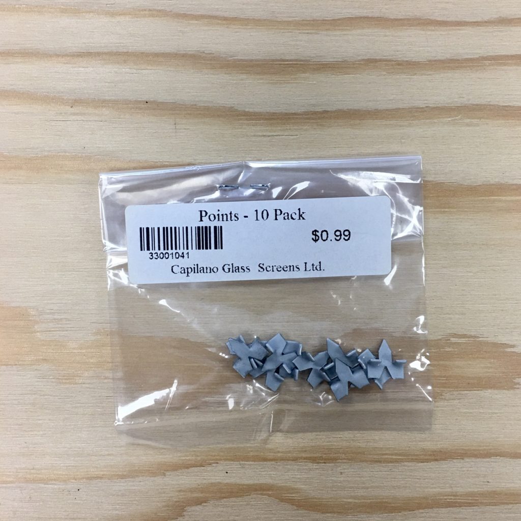 Glazing Push Points Capilano Glass and Screens Ltd