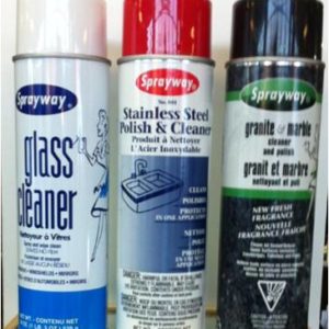 Sprays, Aerosols and Cleaners